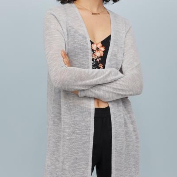 H&M - Thin Open Front Sweater - Picture 1 of 2